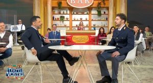 Poliziotto-rapper palermitano ospite a I Fatti vostri